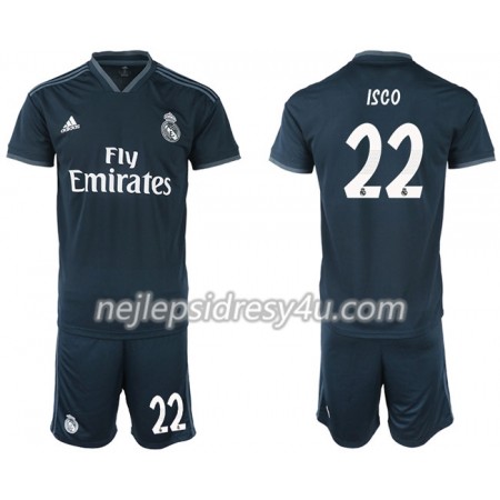 Fotbalový Dres Real Madrid ISCO 22 Dětské Venkovní 2018/19